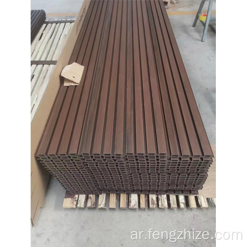 لوحة الجدار المركب من خشب الخشب 3D